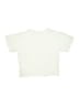 Zara Tropical Ivory White Short Sleeve T-Shirt Size 7 - photo 2