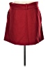J.Crew Solid Red Wool Skirt Size 10 - photo 2