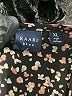 Kaari Blue 100% Polyester Black Long Sleeve Blouse Size XL - photo 7