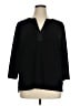 Banana Republic Black 3/4 Sleeve Blouse Size XL - photo 1