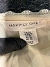 Happily Grey 100% Cotton Ivory Sleeveless Top Size XS - photo 7