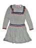Mini Boden Solid Stripes Gray Dress Size 6 - 7 - photo 1