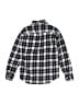 Janie and Jack 100% Cotton Checkered-gingham Black Long Sleeve Button-Down Shirt Size 6 - photo 2
