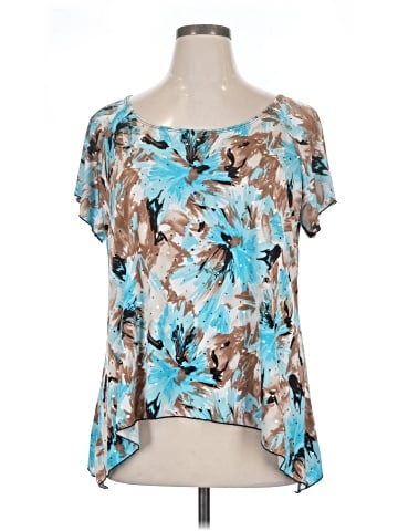 Brittany Black Short Sleeve Blouse (view 1)