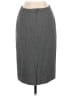 Carlisle 100% Silk Tweed Gray Silk Skirt Size 8 - photo 2