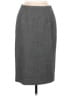 Carlisle 100% Silk Tweed Gray Silk Skirt Size 8 - photo 1