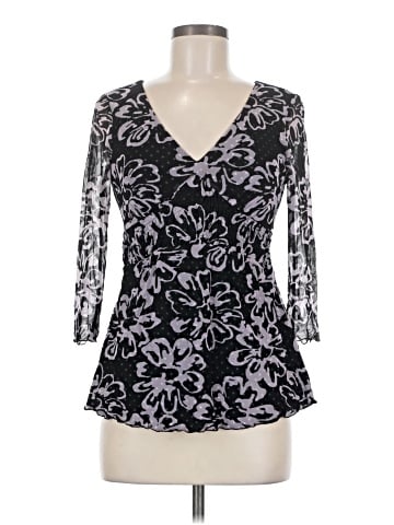 INC International Concepts 3/4 Sleeve Top (view 1)