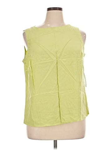 Kate Hill Sleeveless Silk Top (view 1)