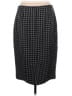 Brooks Brothers Houndstooth Black Gray Formal Skirt Size 12 - photo 2