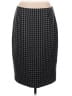 Brooks Brothers Houndstooth Black Gray Formal Skirt Size 12 - photo 1