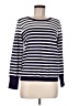 Spense Stripes Blue Pullover Sweater Size M - photo 1