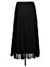 Anne Klein 100% Polyester Black Formal Skirt Size L - photo 2