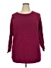 Carolyn Taylor Burgundy Pullover Sweater Size 2X - photo 1