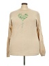 Gildan 100% Cotton Tan Long Sleeve Top Size XXL - photo 1
