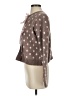 Francesca's Polka Dots Brown Cardigan Size S - photo 5