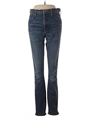 Madewell 10" High-Rise Skinny Jeans in Hayes Wash (view 1)