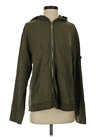 Zenergy by Chico's Zip Up Hoodie (view 1)