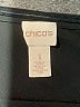 Chico's 100% Polyester Black 3/4 Sleeve Top Size Med (1) - photo 7