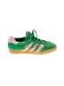Adidas Tie-dye Green Sneakers Size 5 - photo 1