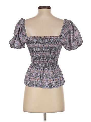 Liberty Art Fabrics for J.Crew Short Sleeve Blouse (view 2)