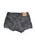 Levi's Gray Denim Shorts Size 28 waist - photo 2