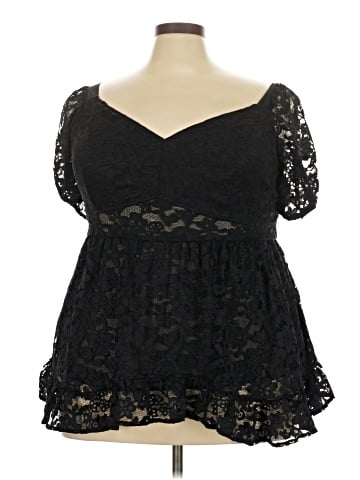 Torrid Short Sleeve Blouse (view 1)