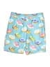 Assorted Brands 100% Polyester Print Blue Board Shorts Size 10 - 12 - photo 1