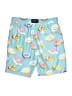 Assorted Brands 100% Polyester Print Blue Board Shorts Size 10 - 12 - photo 2