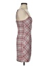 Forever 21 Plaid Pink Casual Dress Size S - photo 4