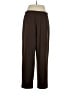 Susan Graver Solid Brown Casual Pants Size 1X - photo 2