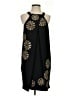 Trina Turk 100% Polyester Graphic Black Cocktail Dress Size S (estimated) - photo 1