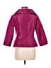 Teri Jon by Rickie Freeman 100% Silk Purple Jacket Size M (estimated) - photo 2
