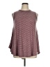 Lane Bryant Pink Burgundy Sleeveless Top Size 14 - 16 Plus - photo 1