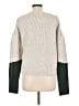 Tanya Taylor Color Block Gray Pullover Sweater Size L - photo 2