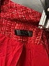 Topshop Tweed Red Blazer Size M - photo 6