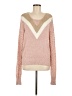 Show Me Your Mumu Chevron-herringbone Pink Pullover Sweater Size M - photo 1