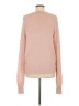 Show Me Your Mumu Chevron-herringbone Pink Pullover Sweater Size M - photo 2