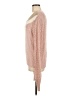 Show Me Your Mumu Chevron-herringbone Pink Pullover Sweater Size M - photo 5
