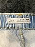 Zara Blue Denim Shorts Size 13 - 14 - photo 3