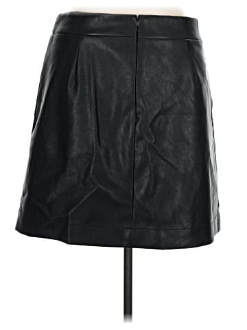 J.Crew Factory Store Faux Leather Skirt (view 2)