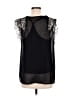 Lovestitch 100% Polyester Black Sleeveless Blouse Size M - photo 2