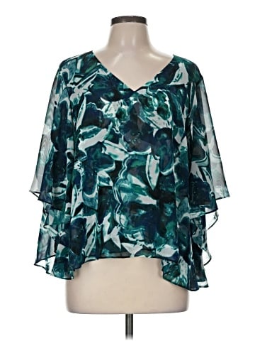 Jennifer Lopez 3/4 Sleeve Blouse (view 1)