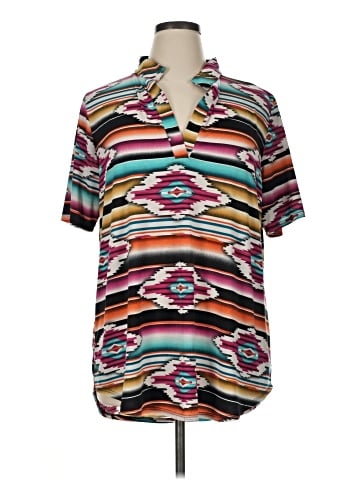 Heimish U.S.A Short Sleeve Blouse (view 1)