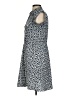 Speed Control 100% Polyester Polka Dots Blue Casual Dress Size S - photo 5