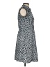 Speed Control 100% Polyester Polka Dots Blue Casual Dress Size S - photo 4