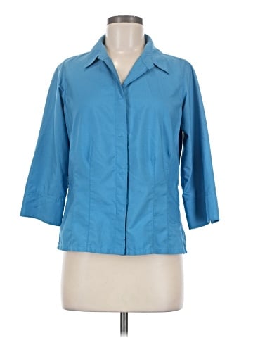 Royal Robbins 3/4 Sleeve Button-Down Shirt (view 1)