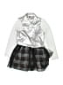 Dollie & Me Silver Dress Size 7 - photo 1