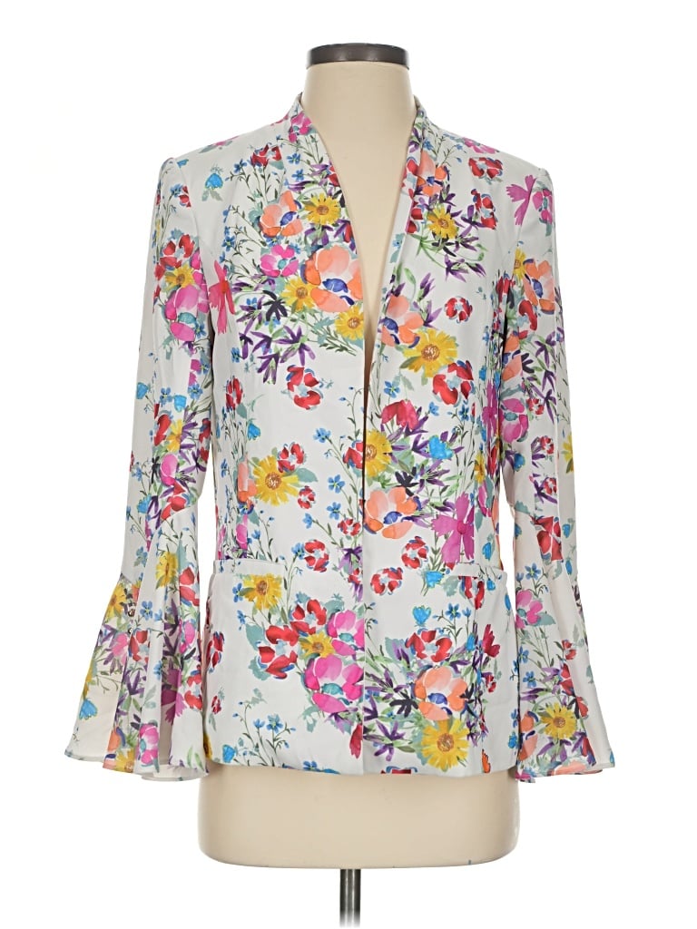Pre-owned Marciano 3/4 Sleeve Blouse In White