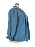 Torrid 100% Polyester Blue 3/4 Sleeve Blouse Size 2X Plus (2) - photo 4