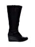 Ugg Australia 100% Leather Black Boots Size 10 - photo 1